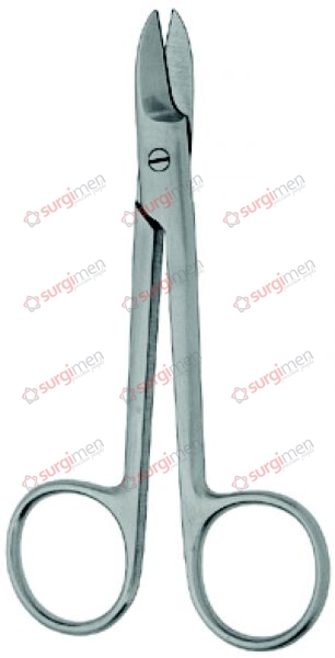 BEEBEE Wire Cutting Scissors for soft wire up to diam.0,4 mm, for hard wire up to diam.0,3 mm 10,5 cm, 4⅛“