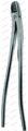 BETHUNE Rib shears 34,5 cm, 13½“