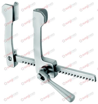 COOLEY Sternotomy Spreaders from ALUMINIUM for babies A=12mm, B=16mm, C=70mm,