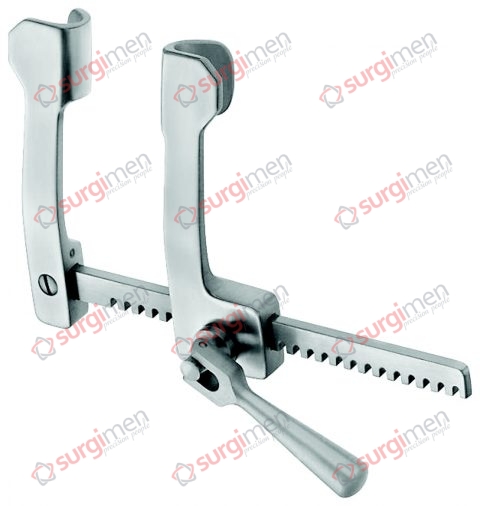 COOLEY Sternotomy Spreaders from ALUMINIUM for babies A=12mm, B=16mm, C=70mm,