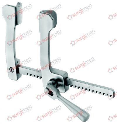 COOLEY Sternotomy Spreaders from ALUMINIUM for children A=15mm, B=30mm, C=100mm,