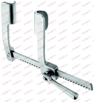 COOLEY Sternotomy Spreaders from ALUMINIUM for adults A=20mm, B=45mm, C=140mm,
