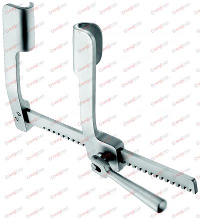COOLEY Sternotomy Spreaders for adults A=35mm, B=50mm, C=175mm