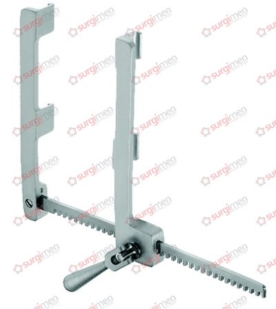 FINOCHIETTO modif. Rib Spreaders from ALUMINIUM for children A=14mm,B=15mm,C=120mm