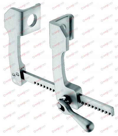 FINOCHIETTO-BABY-HAIGHT Rib Spreaders from ALUMINIUM for children A=31mm,B=31mm,C=100mm