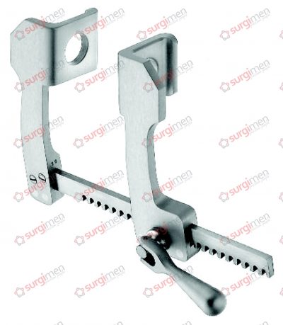 FINOCHIETTO Rib Spreaders from ALUMINIUM for adults A=35mm,B=44mm,C=150mm