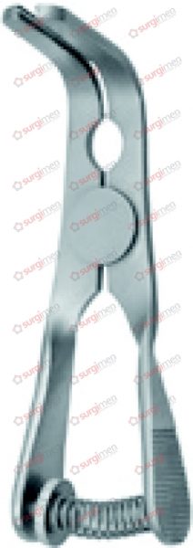 GLOVER-DE BAKEY ATRAUMA Bulldog Clamps with Toothing DE BAKEY 5 cm, 2“