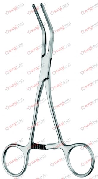 DE BAKEY ATRAUMA Vascular Clamps with Toothing DE BAKEY Multi-purpose clamps 60° 15,5 cm, 6“