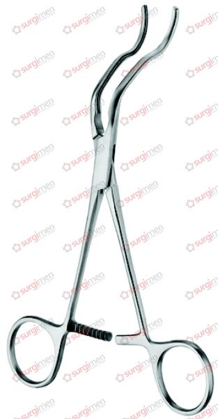 GREGORY ATRAUMA Vascular Clamps with Toothing DE BAKEY Profunda clamps 16 cm, 6¼“