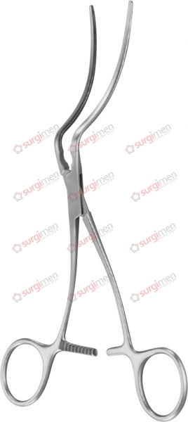 DE BAKEY ATRAUMA Peripheral Vascular Clamps with Toothing DE BAKEY 16,5 cm, 6½“