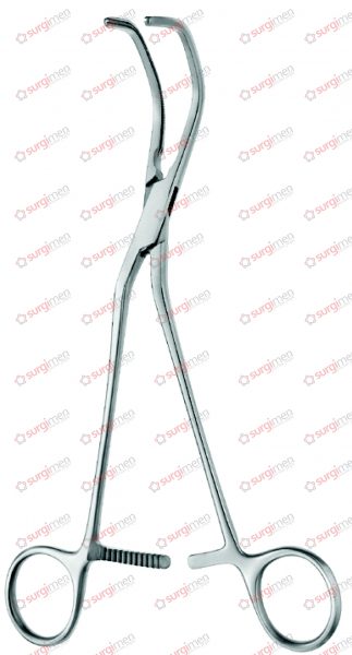 DIETRICH ATRAUMA Aortic Clamps with Toothing DE BAKEY 19,5 cm, 7¾“