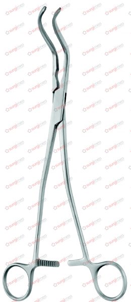 DIETRICH ATRAUMA Aortic Clamps with Toothing DE BAKEY 26 cm, 10¼“