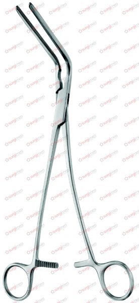DE BAKEY-MORRIS ATRAUMA Aortic Clamps with Toothing DE BAKEY 22,5 cm, 9“