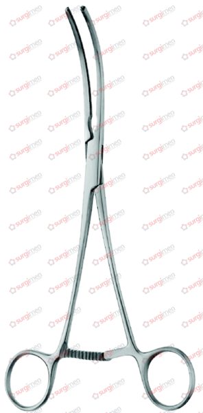 GLOVER ATRAUMA Anastomosis Clamps with Toothing DE BAKEY 24,5 cm, 9¾“