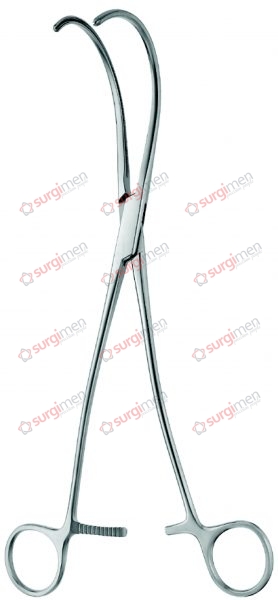 DE BAKEY ATRAUMA Aorta-Aneurysma Clamps with Toothing DE BAKEY 26 cm 10¼“