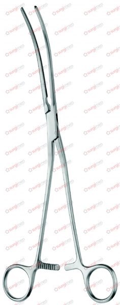 DE BAKEY-CRAFOORD ATRAUMA Aorta-Aneurysma Clamps with Toothing DE BAKEY 23,5 cm 9¼“