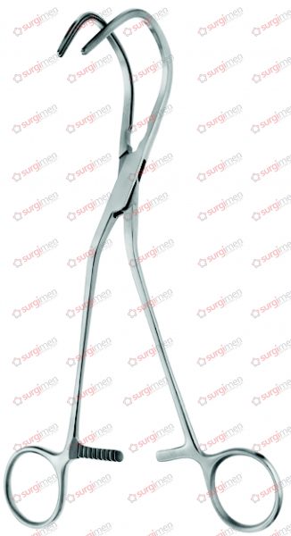 LAMBERT-KAY ATRAUMA Aorta-Aneurysma Clamps with Toothing DE BAKEY 20 cm, 8“
