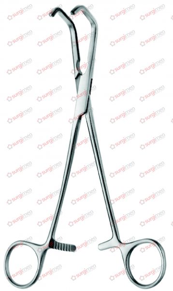 DE BAKEY-BECK ATRAUMA Vena-Cava Clamps with Toothing DE BAKEY 21 cm, 8¼“