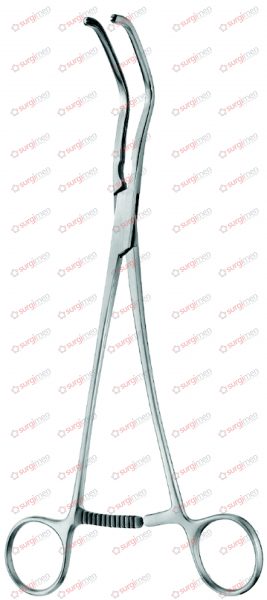 DE BAKEY-HARKEN ATRAUMA Dissecting and Ligature Forceps with Toothing DE BAKEY 25,5 cm 10“