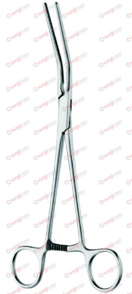 LEES ATRAUMA Bronchus Clamps with Toothing DE BAKEY 21 cm, 8¼“