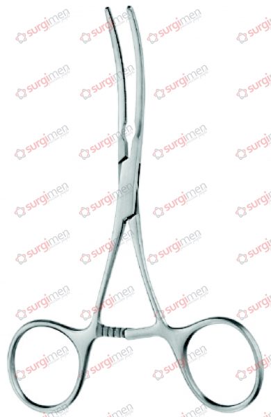 COOLEY ATRAUMA Blood Vessel Clamps with Toothing COOLEY Bulldog clamp 12,5 cm, 5“