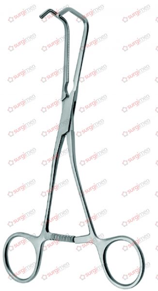COOLEY-REYNOLDS ATRAUMA Anastomosis Clamps with Toothing COOLEY 16,5 cm, 6½“