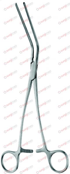 COOLEY ATRAUMA Vascular Clamps with Toothing COOLEY Iliac clamps 21 cm, 8¼“