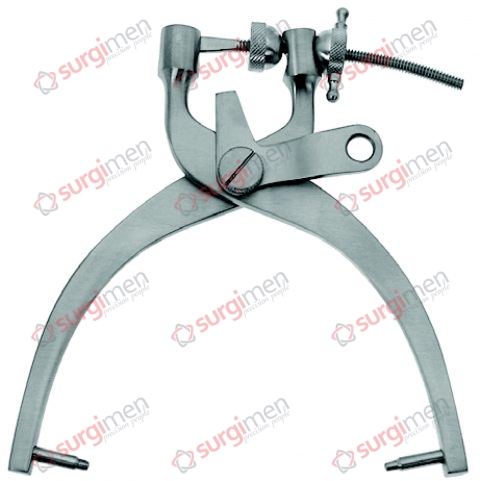 CRUTCHFIELD Cervical traction tongs, small size 155 mm