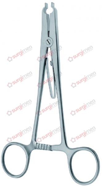 RANEY Applying and removing forceps for scalp hemostasis clips 24-647-00 16 cm, 6¼“