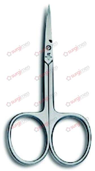 Cuticle scissors 8,5 cm, 3⅜“