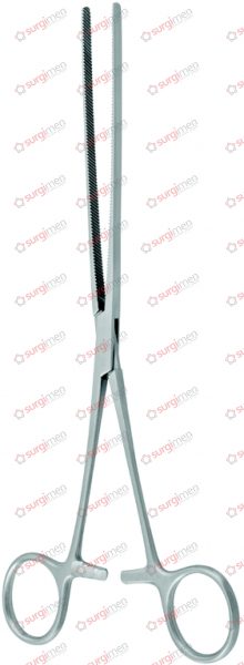 DOYEN Intestinal Clamp Forceps with non-traumatic serration soft elastic 21 cm, 8¼“