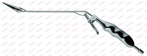 Haemorrhoidal suction ligator with finger cut-off and loading cone ø 10 mm (30-530-00) ø 10 mm 33,5 cm, 13¼“