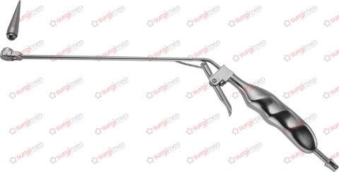 Haemorrhoidal suction ligator with finger cut-off and loading cone ø 8 mm (30-540-00) ø 8 mm 36,5 cm, 14½“