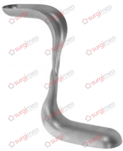 BREISKY Vaginal specula, double-ended 70 x 22 mm (AxB) , 76 x 25 mm (AxB) , 14,0 cm, 5½“