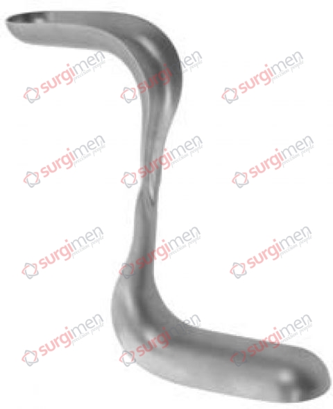 BREISKY Vaginal specula, double-ended 70 x 22 mm (AxB) , 76 x 25 mm (AxB) , 14,0 cm, 5½“