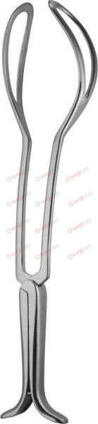 PIPER Forceps for delivery of the after coming head in breech presentation 44,5 cm, 17½“