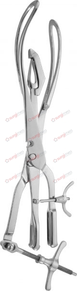 TARNIER  Forceps with traction rod 40 cm, 15 ¾“