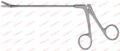 Nasal Scissors curved to the left, 1 blade serrated 135 mm