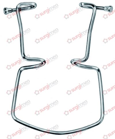ORINGER Self-retaining cheek and lip retractors 10,5 cm, 4⅛“ 70 mm
