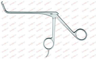 Frontal Sinus Punches 140 mm 70° upwards curved, upwards cutting 60° 2,5 mm