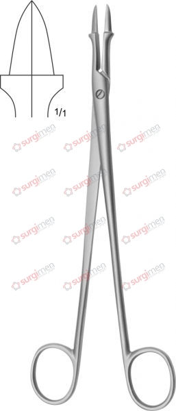 THILENIUS Tonsil knives 19 cm, 7½“