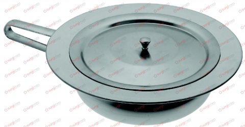 Bed pan, lid with knob ø 235 mm