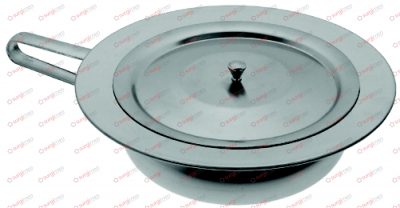 Bed pan, lid with knob ø 310 mm