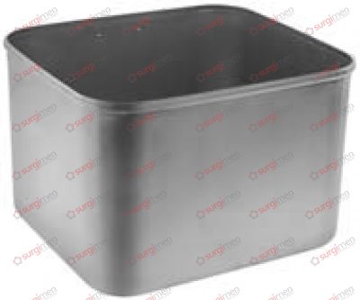 Brush collecting container, without suspension hook 205 x 185 x 135 mm