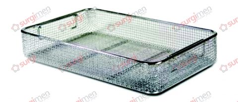 Wire baskets, special steel 405 x 255 x 100 mm