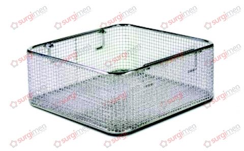 Wire baskets, special steel 255 x 245 x 30 mm