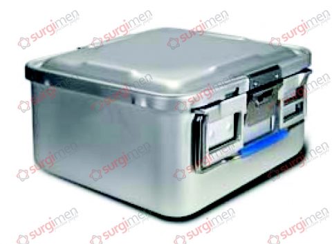 Special Container Lid non perforated - Bottom non perforated 285 x 280 x 150 mm Colour of Lid silver
