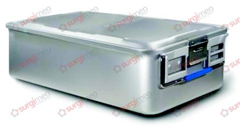 Special Container Lid non perforated - Bottom non perforated 580 x 280 x 150 mm Colour of Lid silver