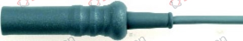 Plug instrument side , Monopolar connecting cable for Erbe ACC/ICC units . Plug unit side , Suitable for Surgiwell handles 80-004-40 –80-002-40 , 4,5 m ,Ø 5 mm