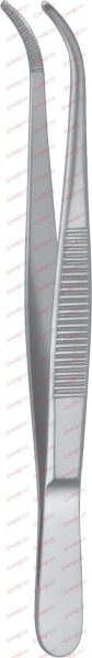 Dissecting Forceps narrow patterns 14,5 cm 5¾“ curved